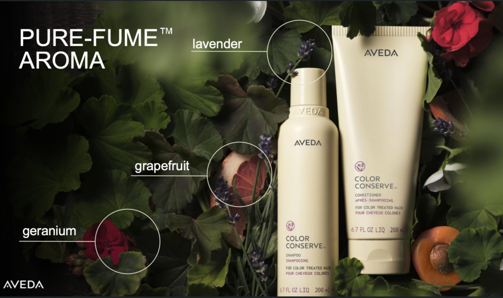 Aveda Color Conserve Shampoo and Conditioner at Savoye Salon Spa